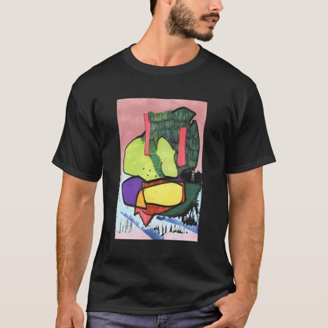 T-shirt Lecture de lunettes (Devant)
