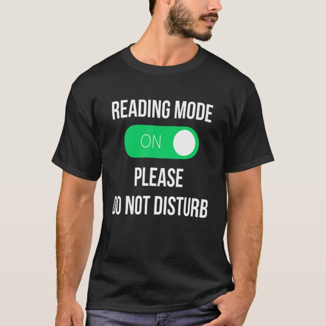 T-shirt Lecture du livre de vers de livre (Devant)