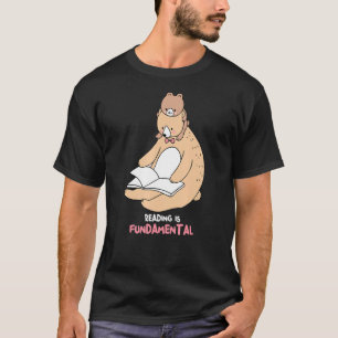 T-shirt Lecture Est Fondamentale Lecture Ours Bover Poète