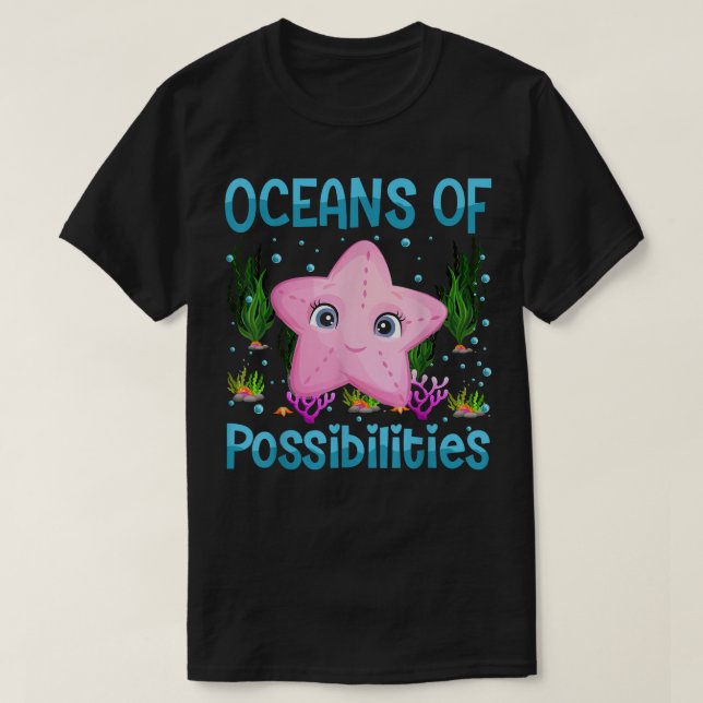 T-shirt Lecture estivale 2022 Océans des possibilités Cute (Design devant)