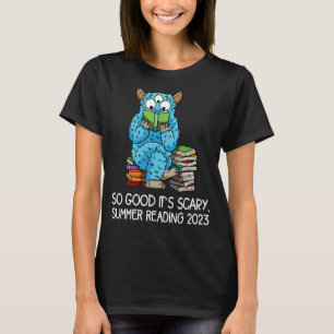 T-shirt Lecture estivale 2023 Monster Quote Reader Bibliot