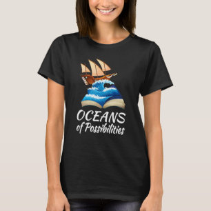 T-shirt Lecture estivale Océans de possibilités Lecture es