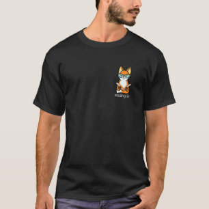 T-shirt Lecture Fox Livres Fox Lecture Rat Literature Libr