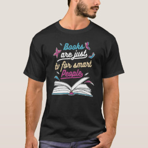 T-shirt Lecture Les livres ne sont que la télévision pour 