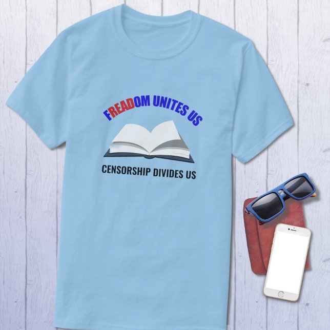 T-shirt Lecture libre Open Book (Créateur téléchargé)