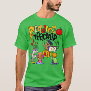 T-shirt Lecture Livre Professeur Lover Drôle Enseignant Re