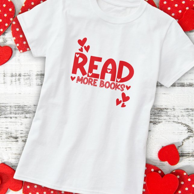 T-shirt Lecture Livres amour (Créateur téléchargé)