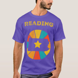 T-shirt Lecture Pennsylvanie Vintage Souvenir désorganisé 