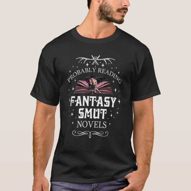 T-shirt Lecture Probable Imaginaire Smut romans Smut Reade (Devant)