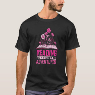 T-shirt Lecture Professeur Lecture Est Un Billet Pour Aven