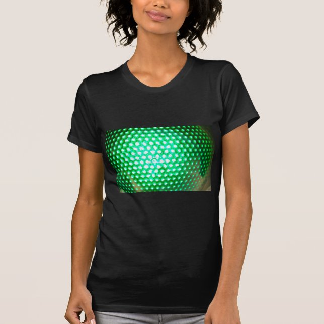 T-shirt LED-vert-lumières1948 Multiples voyants verts (Devant)