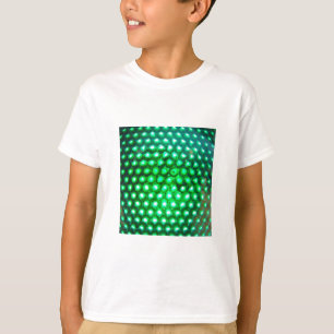 T-shirt LED-vert-lumières948 DISCO BALL NEON VERT FLUX F