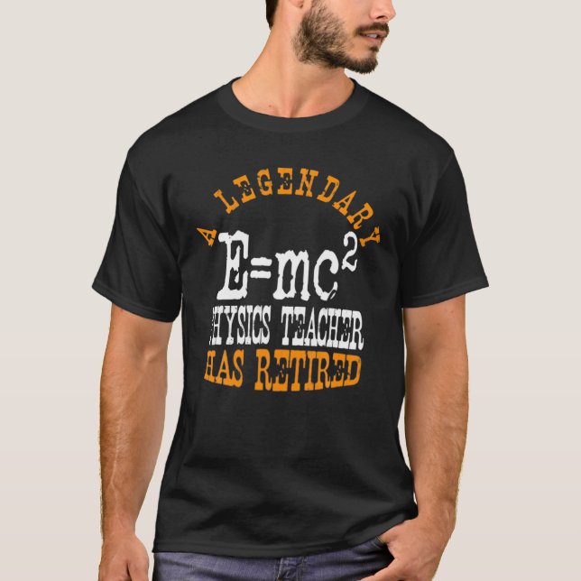 T-shirt Ledit Professeur De Physique A Retraité P (Devant)