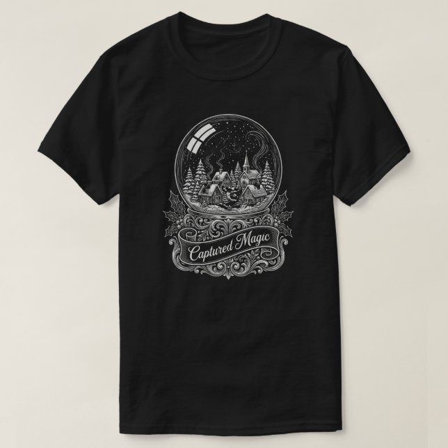 T-shirt L'édition boule à neige victorienne (Design devant)