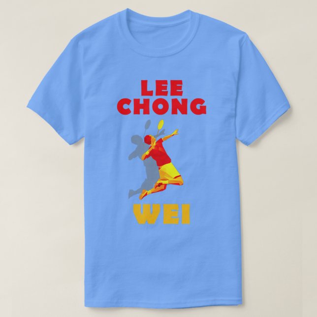 T-shirt Lee Chong Wei Badminton Tee (Design devant)