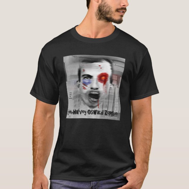 T-shirt Lee Harvey Oswald Zombie Classique (Devant)