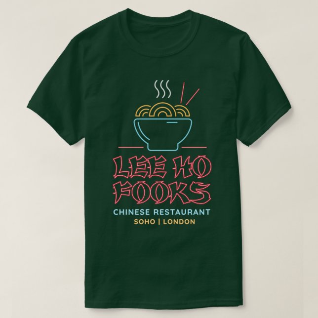T-shirt Lee Ho Fooks Restaurant chinois (Design devant)