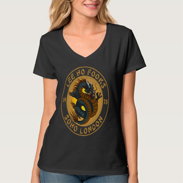 T-shirt Lee Ho Fooks Restaurant chinois (Devant)