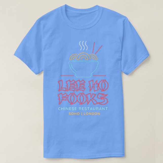 T-shirt Lee Ho Fooks Restaurant chinois (Design devant)