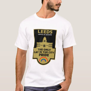 T-shirt Leeds Gay pride - Leeds England LGBT -