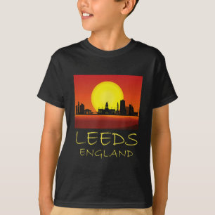 T-shirt Leeds Yorkshire Angleterre Royaume-Uni British Cul