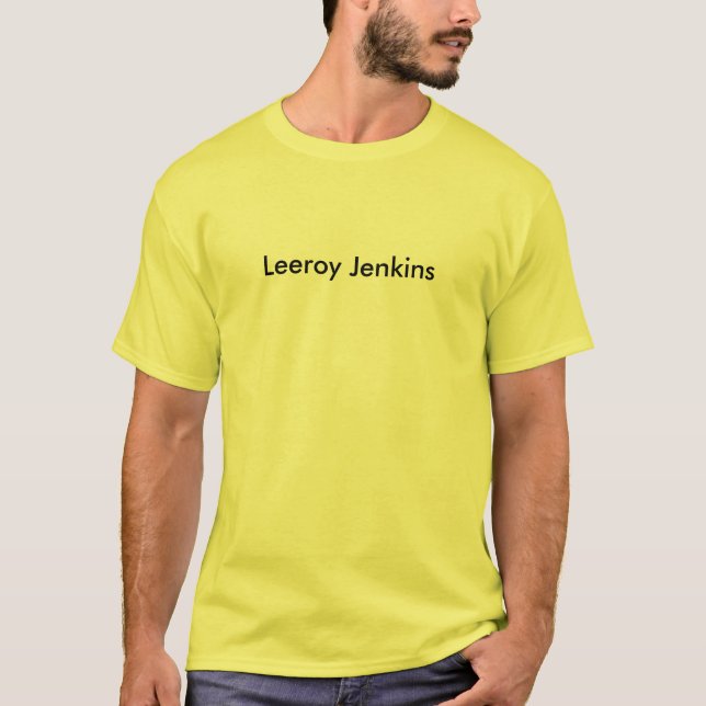 T-shirt Leeroy Jenkins (Devant)