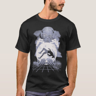 T-shirt L'Effondrement - Design Techno-Dystopian Streetwea