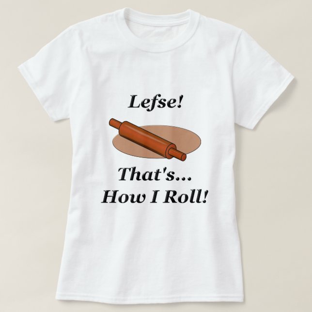 T-shirt Lefse comment je roule (Design devant)