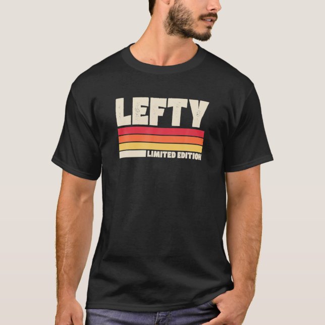 T-shirt Lefty Limited Edition Gauche Poignée Retro (Devant)