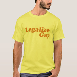 T-shirt Légaliser Gay