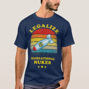 T-shirt Légaliser Nuages récréatifs Drôle Vintage