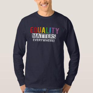 T-shirt L'égalité compte Marche LGBTQ Fierté Papa Nouveaut