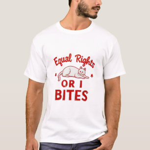 T-shirt L'égalité des droits ou l'IA mord l'autonomisation