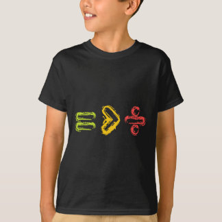 T-shirt L'égalité est plus grande que les droits de l'homm
