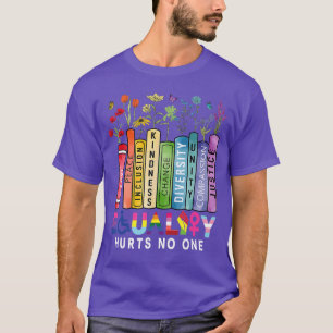 T-shirt L'égalité ne nuit à personne Livre LGBT Fleur Just