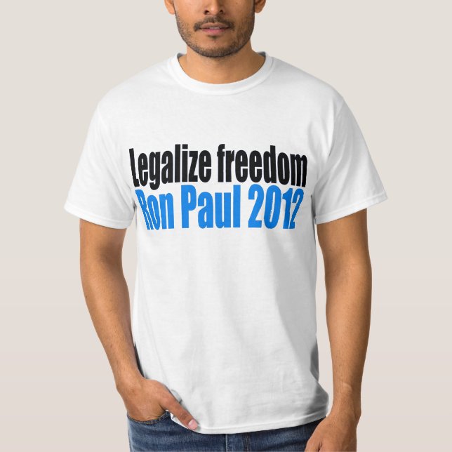 T-shirt LegalizeFreedomRonPaul (Devant)