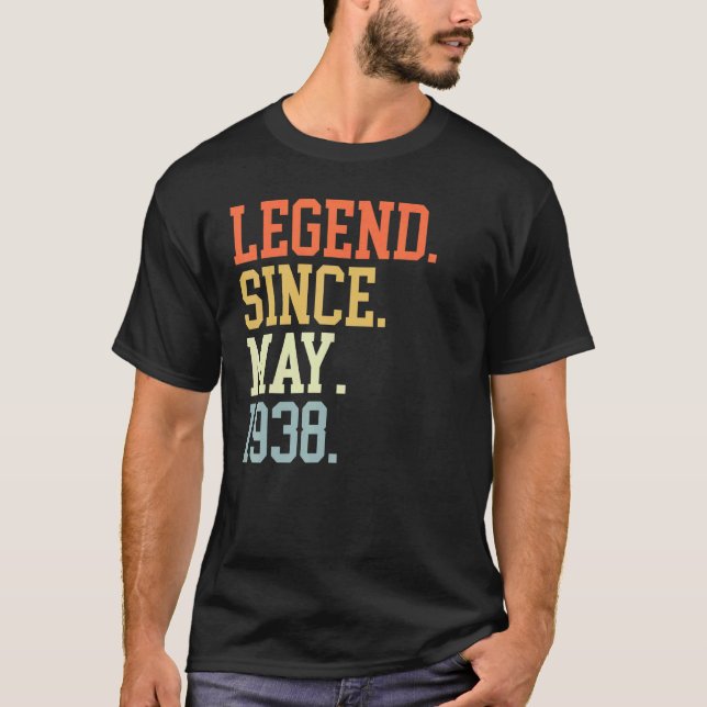 T-shirt Legend Since May (Devant)