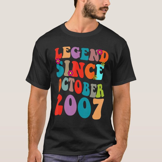T-shirt Legend Since October 2007 (Devant)