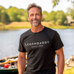 T-shirt Legendaddy depuis pour légendaire Dads minimaliste