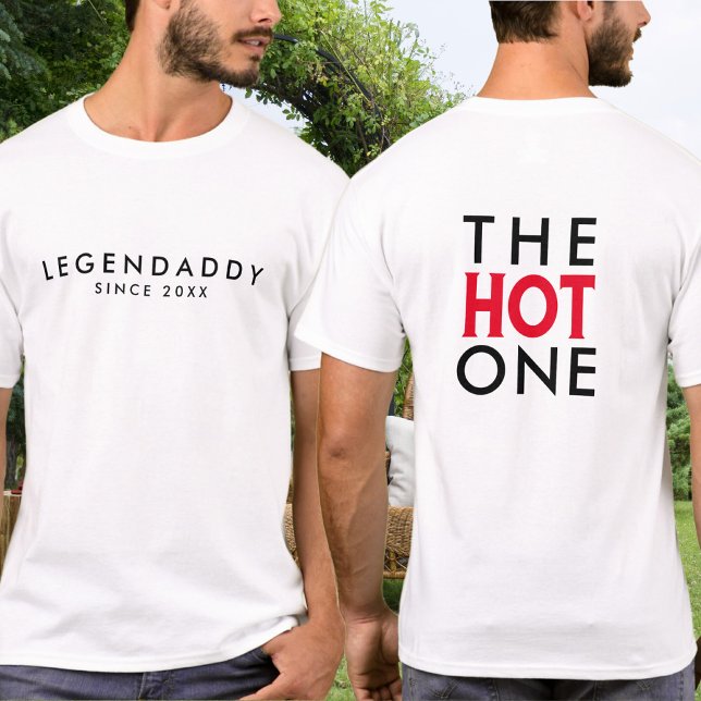 T-shirt Legendaddy pour Legendaddy légendaire Dads simple  (Legendaddy T-Shirt)