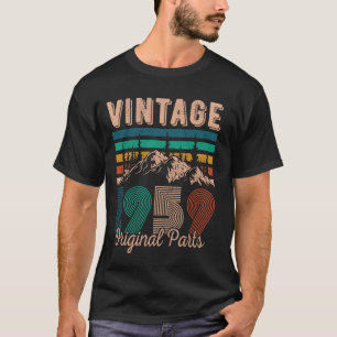 T-shirt Légendaire depuis 1959 Anniversaire Montagnes Vin