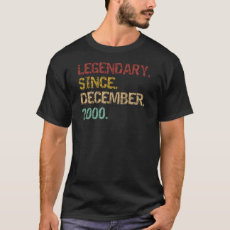 T-shirt Légendaire depuis décembre 2000