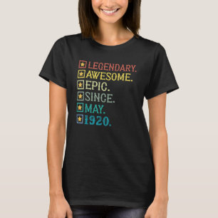 T-shirt Légendaire épopée stupéfiante depuis mai 1920 102e