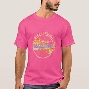 T-shirt Légendaire Incroyable Épique Depuis le 23 septembr