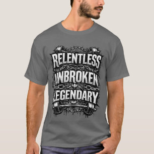T-shirt légendaire inébranlable