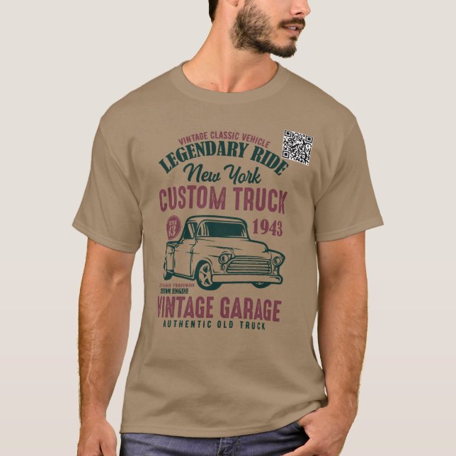 T-Shirt légendaire pour hommes de course (Devant)