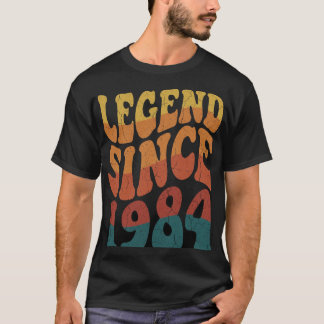 T-Shirt légendaire rétro vintage depuis l'année de