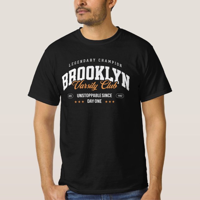 T-shirt Legendary Champion Brooklyn Varsity  (Devant)