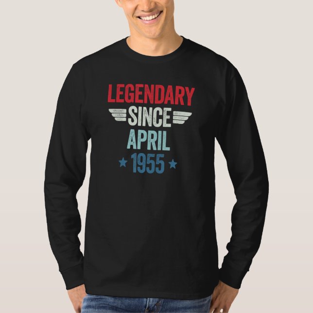 T-shirt Legendary Since April 1955_1 (Devant)