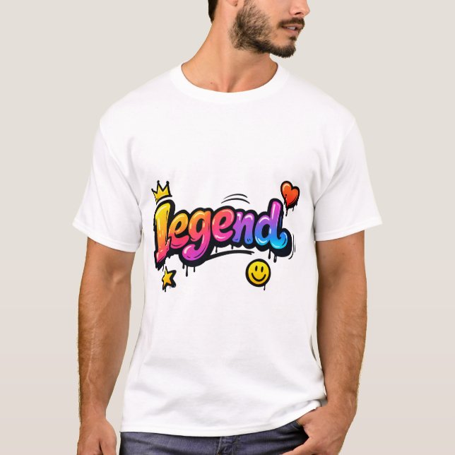 T-shirt légende (Devant)